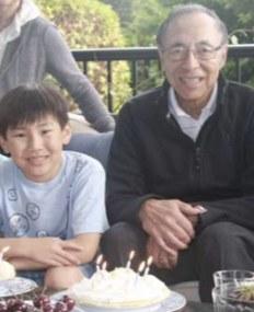 Keaton Chan as a child
